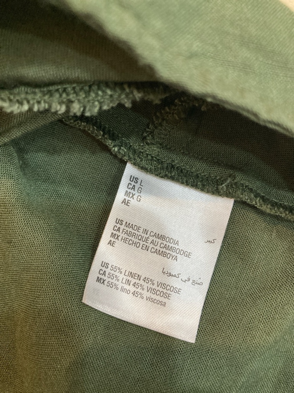 Linen blend twist blouse - Picture 8 of 11
